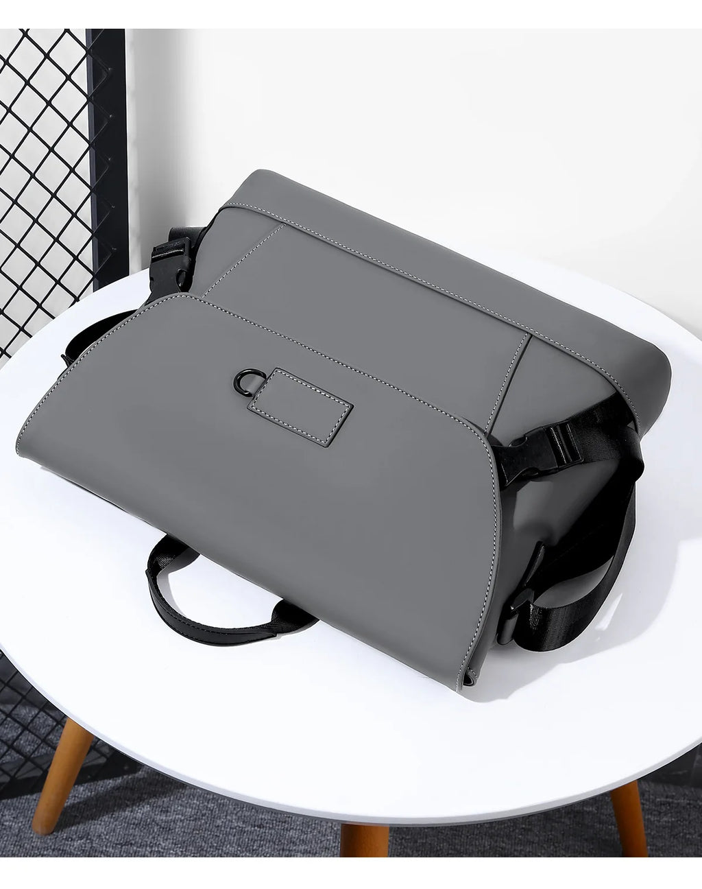 New Briefcase, High-End Business Crossbody Bag, Commuter Travel Backpack, Large-Capacity Shoulder Bag, Fashionable Water-Repellent Handbag, Laptop Bag, Solid Color Casual Bag