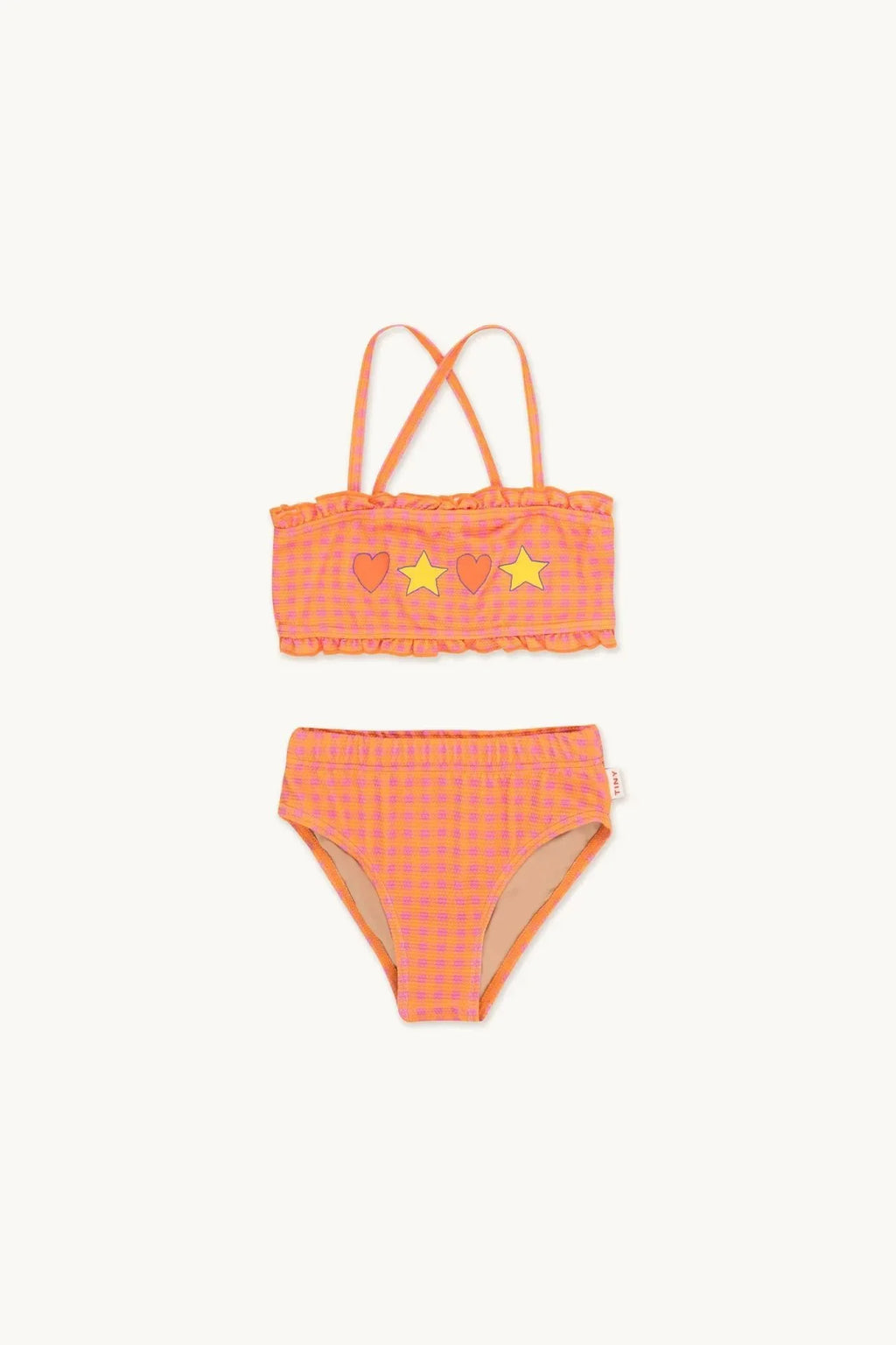 Kids Swimwear 2025 Summer New Boys Swimwear Girls Children's Straps Printed Swimwear One-piece Swimsuit