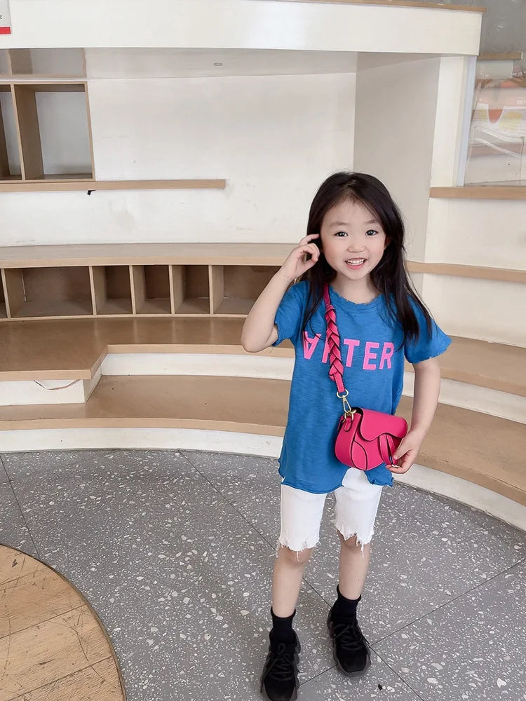 Children Messenger Bag Fashion Kids Bags for Girl Shoulder Bags Solid Children Backpack Mother Kids Mochila Сумка Через Плечо
