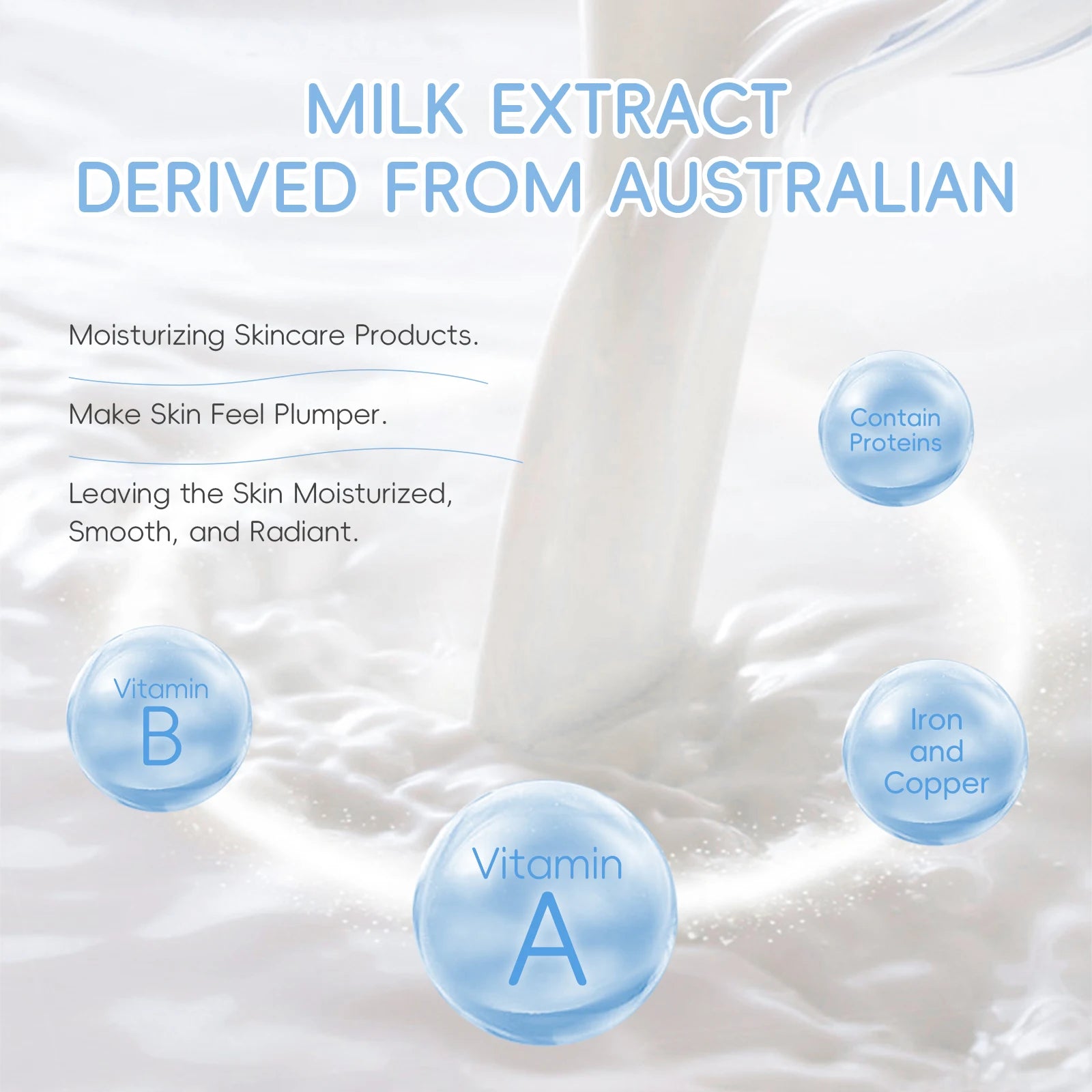LAIKOU 400ml Milk Body Wash, Gentle Cleansing Long Lasting Moisturizing Milk Fragrance Shower Gel With Niacinamide & Shea Butter