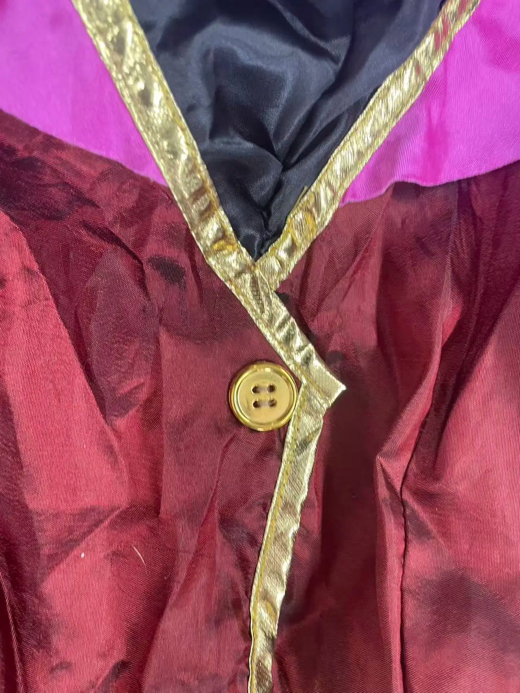 Girls' Burgundy Multi-Piece Outfit: 1 Girl's Dress with Bow Decoration + 1 Small Hat with Ear-Shaped Headband + 1 Pair of Gloves with Bow Rings, Suitable for Girls' Carnival, Halloween, and Various Holiday Party Performances.