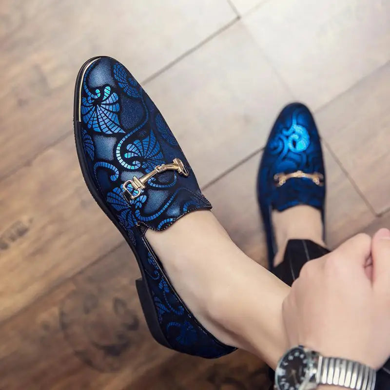 Party Shoes for Men Dress Shoe 2025 Fashion Designer Slip on Loafers Male Italian Luxury Brand Wedding Shoes Mocasines Hombre