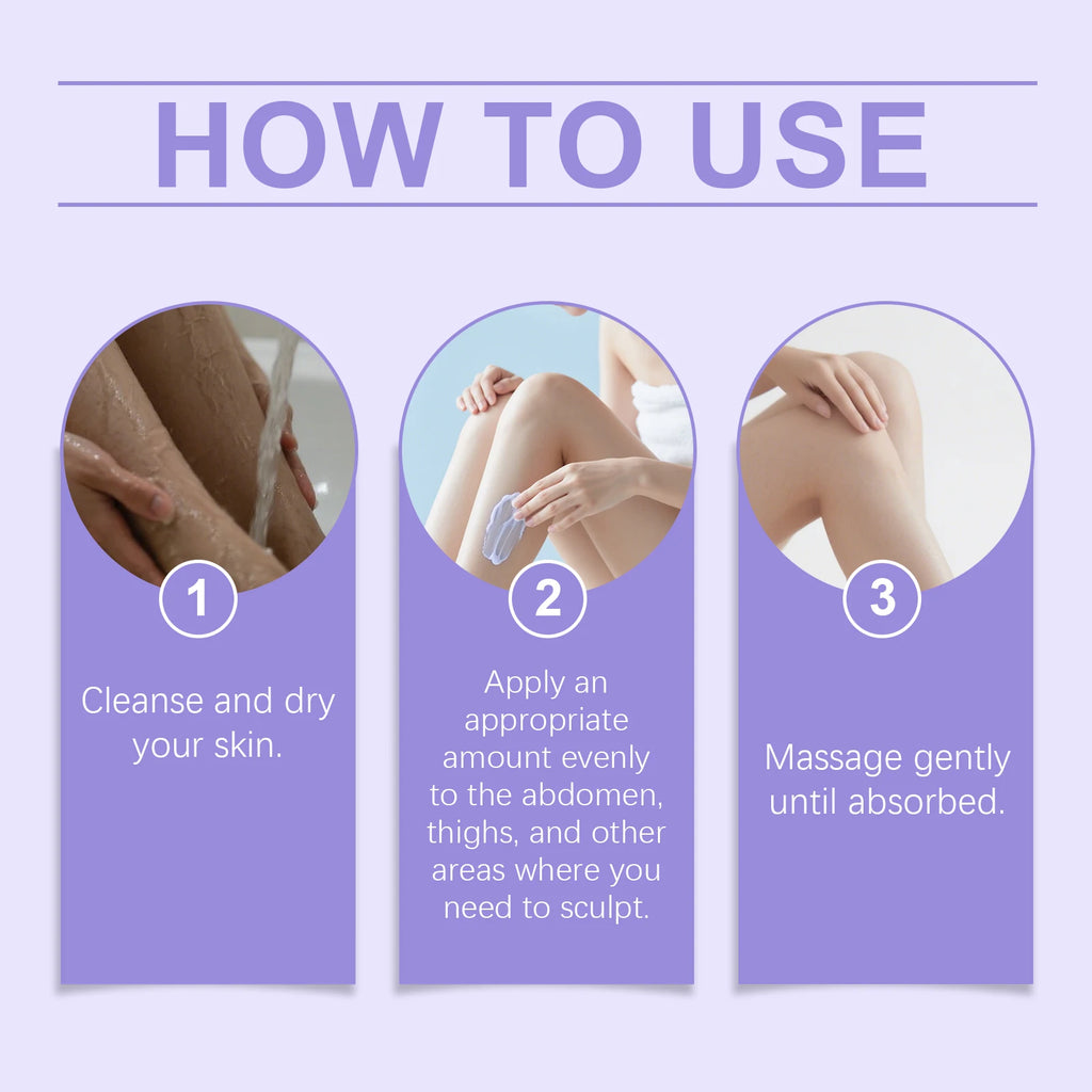 100G Body Toning Cream Gentle Nourishing Enhance Skin Elasticity Firming Lightweight Non-greasy Tightening Body Shaping Lotion
