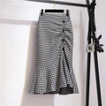 New In Skirts for Women Summer 2025 Midi Woman Skirt Aesthetic Clothing Sales V Chic and Elegant Cheap Korean Style High Quality
