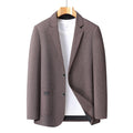 Men's High-end Suit Jacket Stylish and Handsome, Versatile and Trendy, Suitable for Middle-aged and Elderly Casual Business Wear