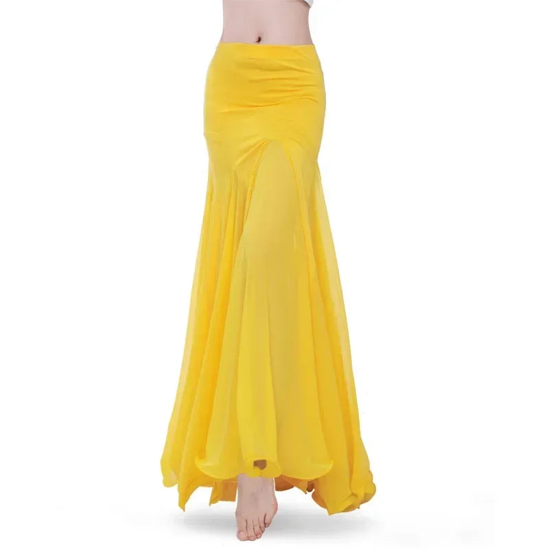 Maxi skirt women belly dance wear belly dance skirts belly costume clothes sexy dance skirt dancing dress