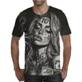 Fashion Nun Graphic T Shirts For Men Summer Trendy Hip Hop 3D Printed Streetwear T-shirts Cool Oversized Harajuku O Neck Tees
