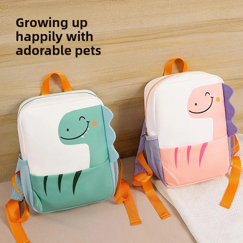 Cute Kids School Bags Kindergarten Preschool Bag Dinosaur Children Schoolbag 3-8 Years Old Cartoon Fashion Backpack for Girl Boy