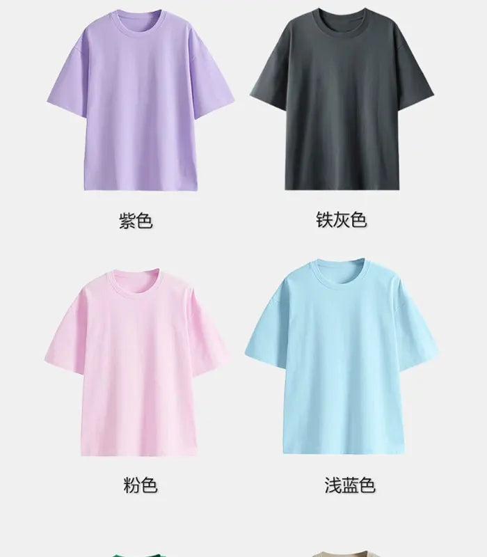 Customized T Shirts for Boys Girls 100% Cotton Tops Anime Cartoon Photos That Kids Like Birthday Gift Design LOGO Graphic Print