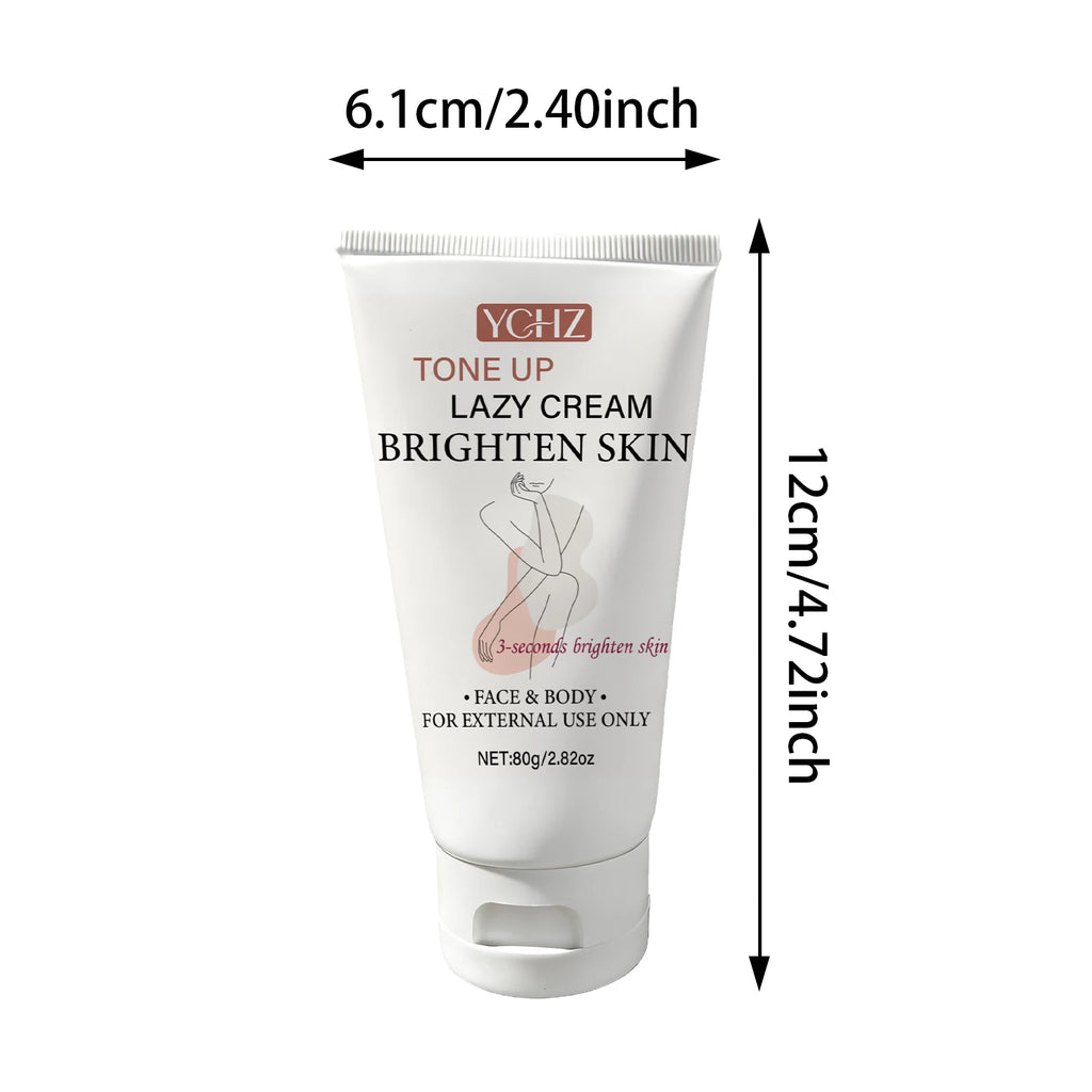 Skin Brightening Cream, Brightens and Evens Out Skin Tone, Suitable for Areas of the Body Such as Face, Neck, Underarms, Knees, Etc., Gentle Brightening, Suitable for Both Men and Women.