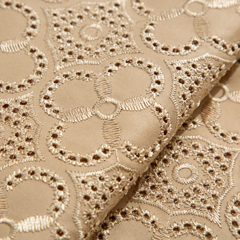 Smooth African Cotton Lace Fabric 5 Yards 2025 Swiss Voile High Quality Nigerian Cotton Lace Fabric For Sew Diy Men Cloth F3808
