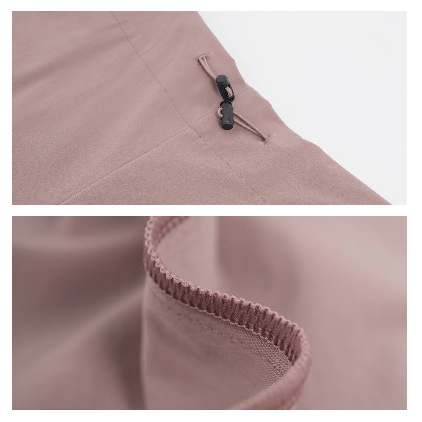 Women Adjustable High Waist Nylon Perspiration Casual Trousers with Pockets Female Athletic Dance Straight-leg Tracksuit Pants