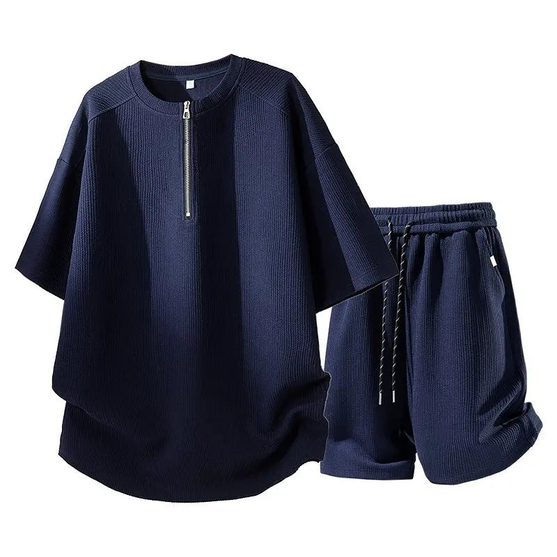 Summer 2026 New Short-sleeved Suit Men Graphic T Shirts Men Clothing Футболки Со Стразами Mens T Shirts