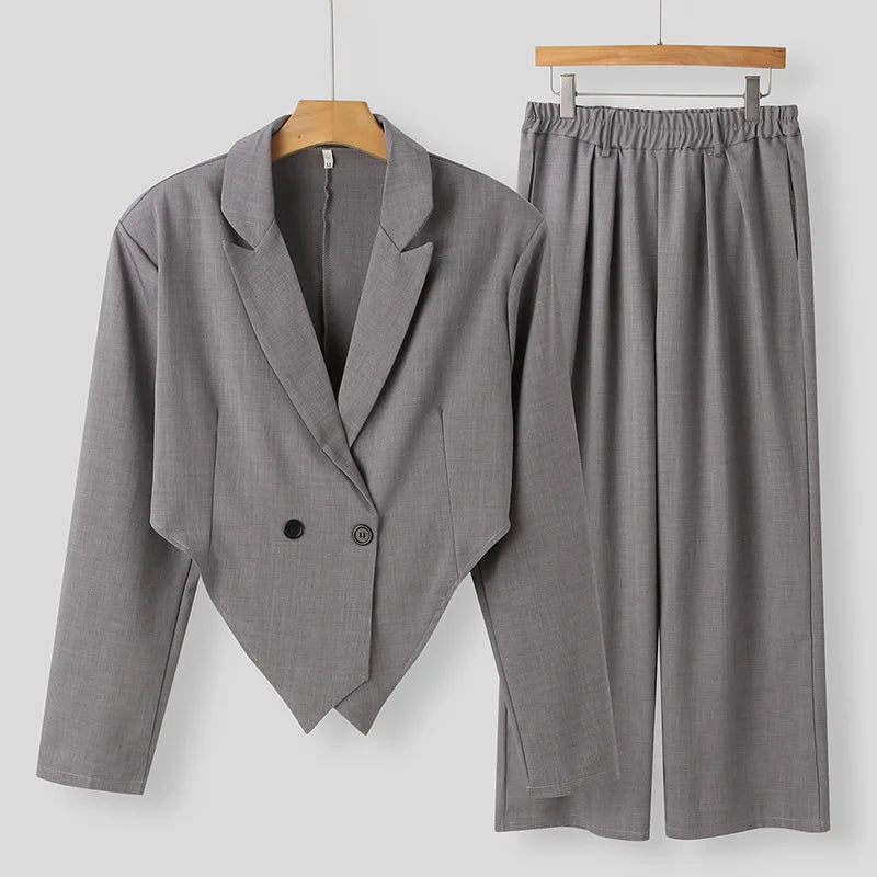 New Men's Vintage Lapel Suit Jackets and Trousers Sets Two Piece Luxury Club Party Wear Men's Outfits Fashion 2 Piece Pants Sets
