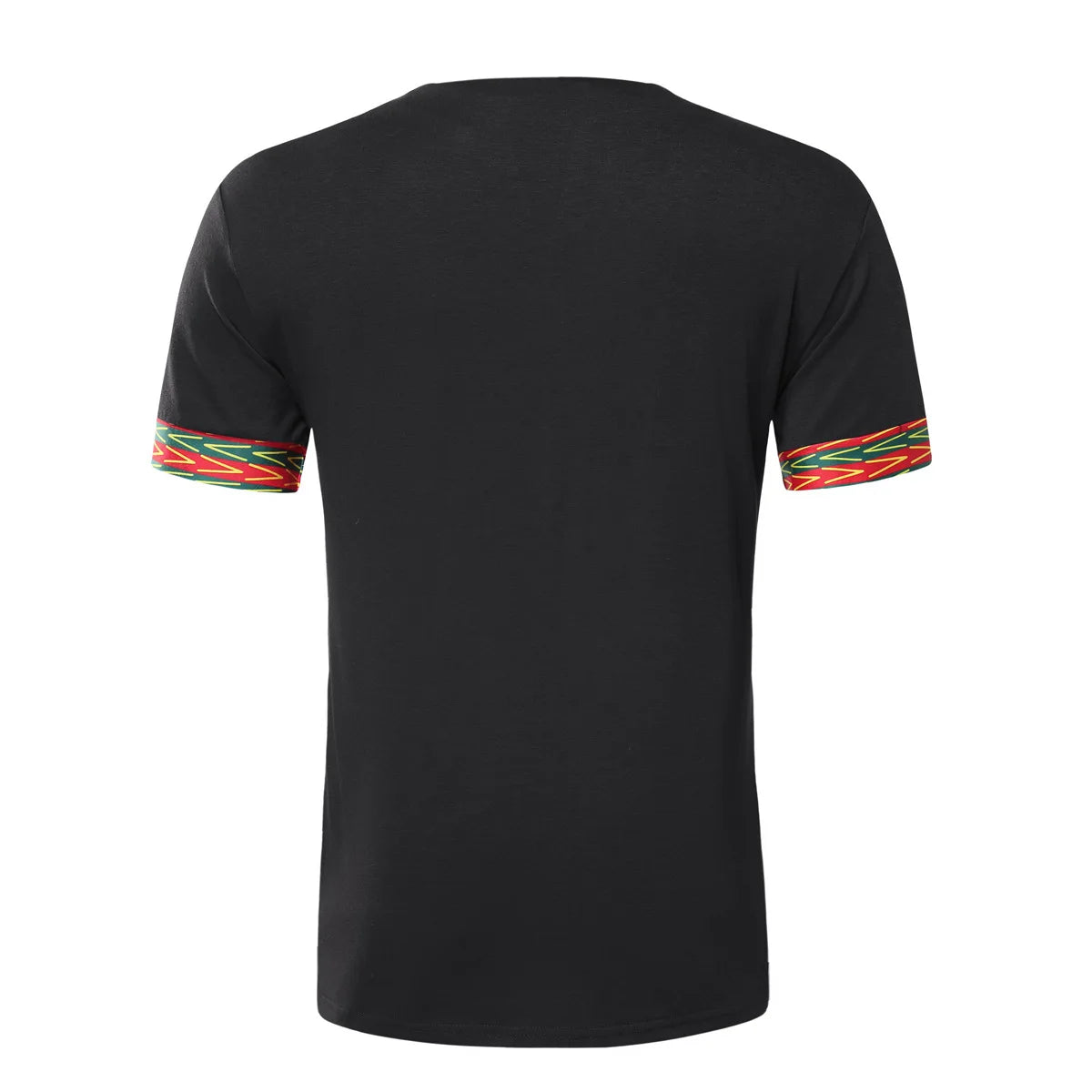 2026 Men's African Traditional Clothing Men Dashiki Short Sleeve T-shirt Fashion V-neck Printed Ethnic Style Casual Tops for Men