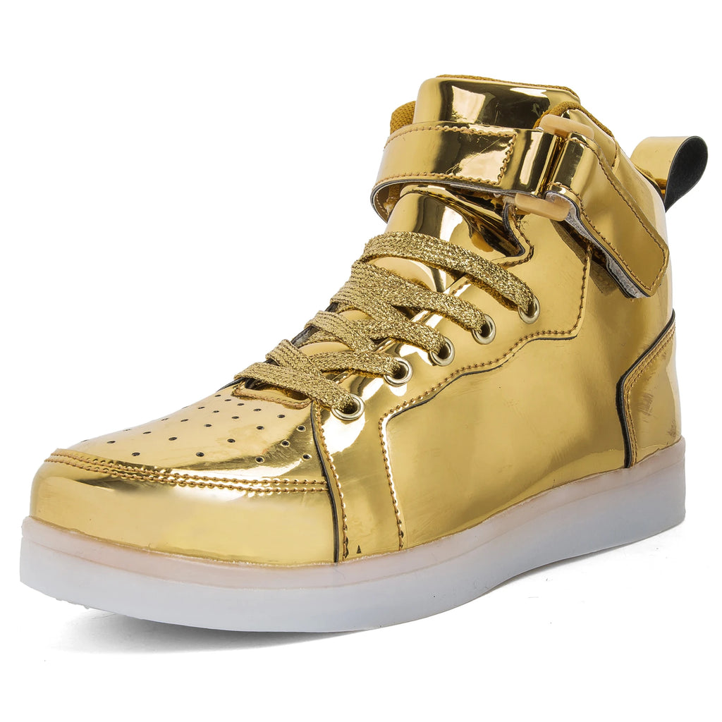 Kid Shoes Boy Girl Children Women Men Spring Summer Fashion Casual Sport Sneakers Led Light Up Dance Boots