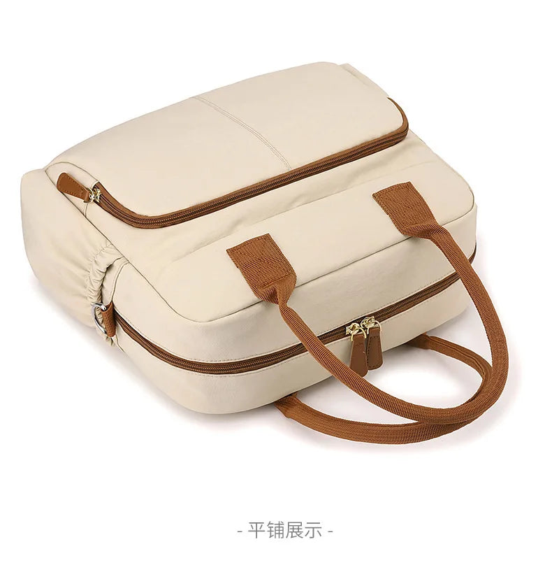Women's Single Shoulder Bag Diaper Bags Casual Travel Nylon Crossbody Bag Lightweight Waterproof Large Capacity Shopping Handbag