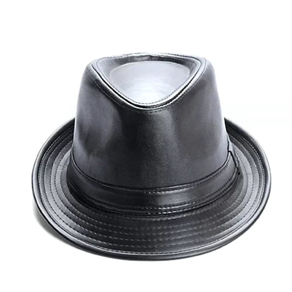 Men's and Women's Gentleman Hat Casual England Cowboy Hat Retro Warm Bowler Hat Jazz Cap Out Hundred with The Trend Cap