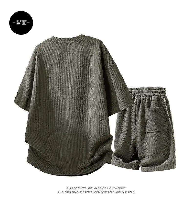 Summer 2026 New Short-sleeved Suit Men Graphic T Shirts Men Clothing Футболки Со Стразами Mens T Shirts