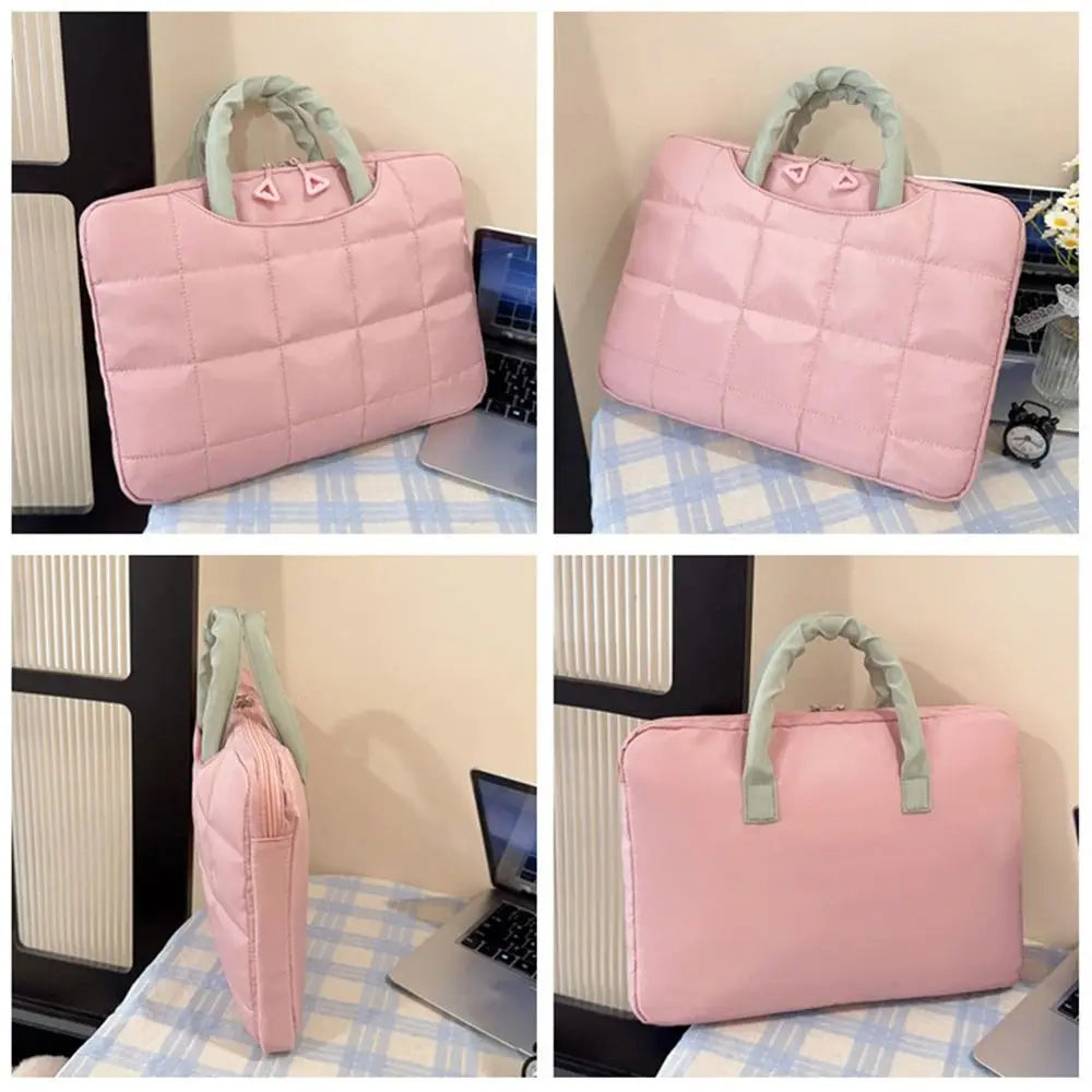 New Shockproof Laptop Handbag Waterproof Nylon Notebook Bag Soft Case Notebook Case