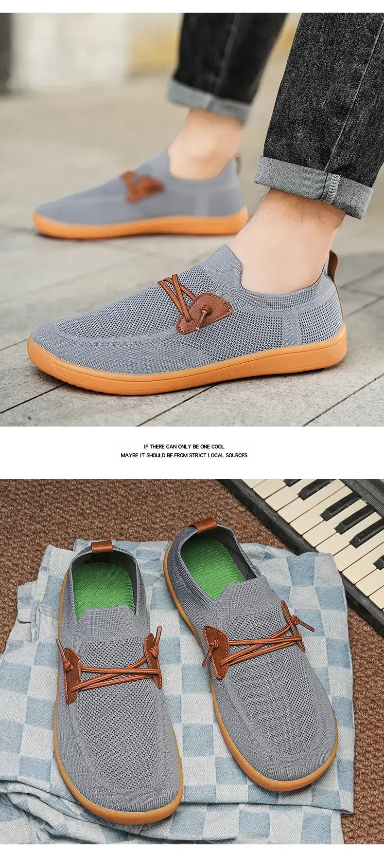 Men's and Women's Wide Version Barefoot Shoes Minimalist and Casual Shoes Sports Shoe Breathable and Comfortable Tennis Shoes