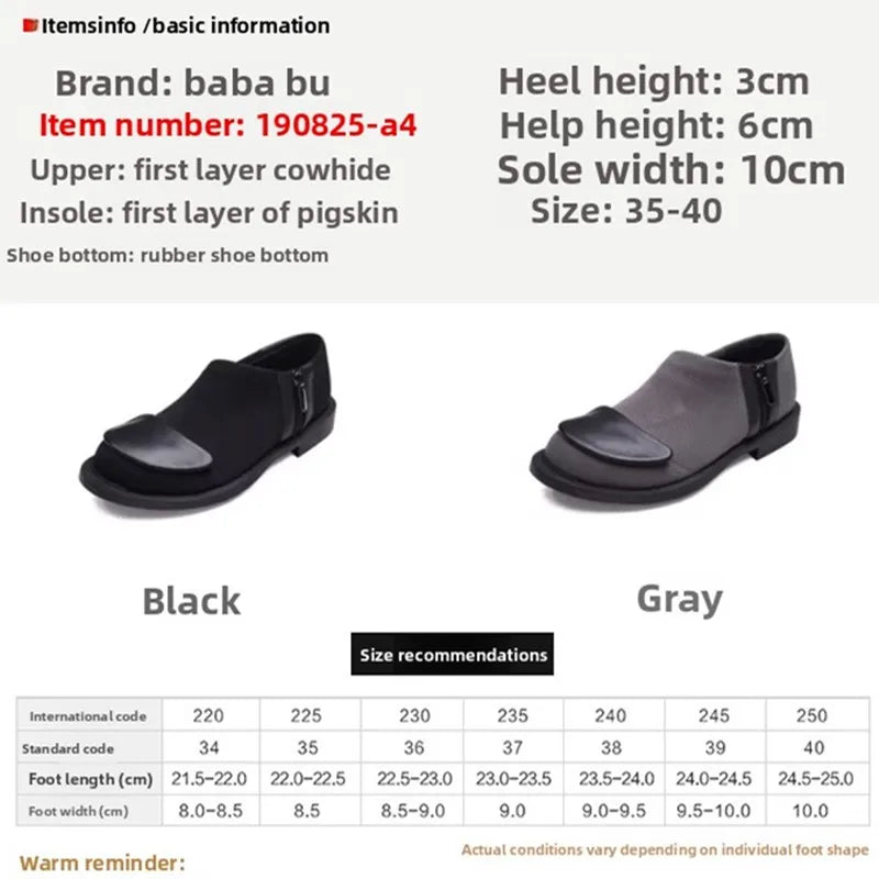Women's Loafers 2026 New Style Genuine Leather Single Shoes for Women, Low Heel, Breathable, Luxurious Sneakers Women Shoes