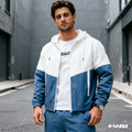 Men Tracksuit Casual Joggers Hooded Sportswear Jackets And Casual Pants Set Two Piece Fashion Casual Sports Set