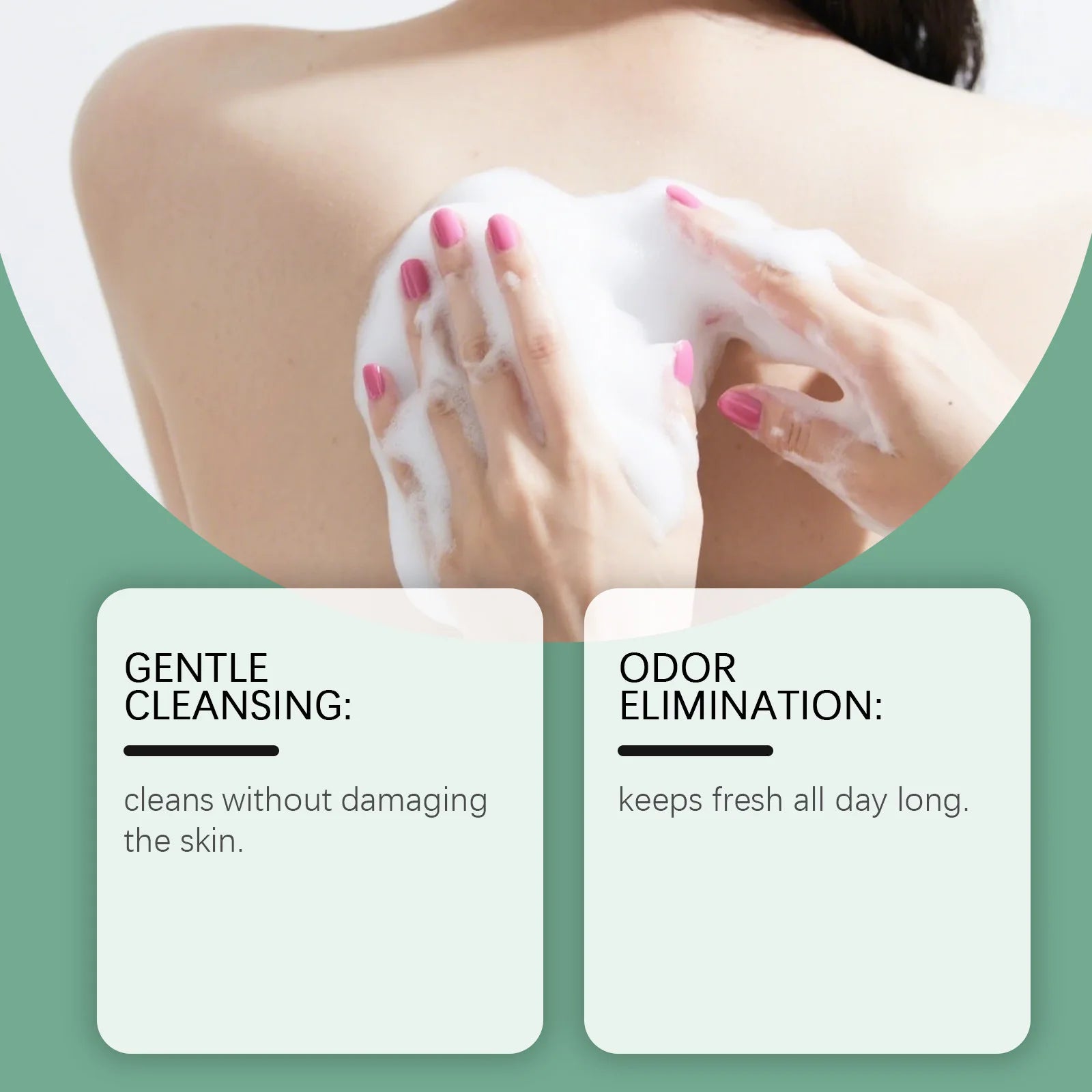 Brightening Body Wash Tea Tree Oil Clean Body Odor Remover Moisturizing Skin Barrier Repair Strengthening Shower Gel Body Wash