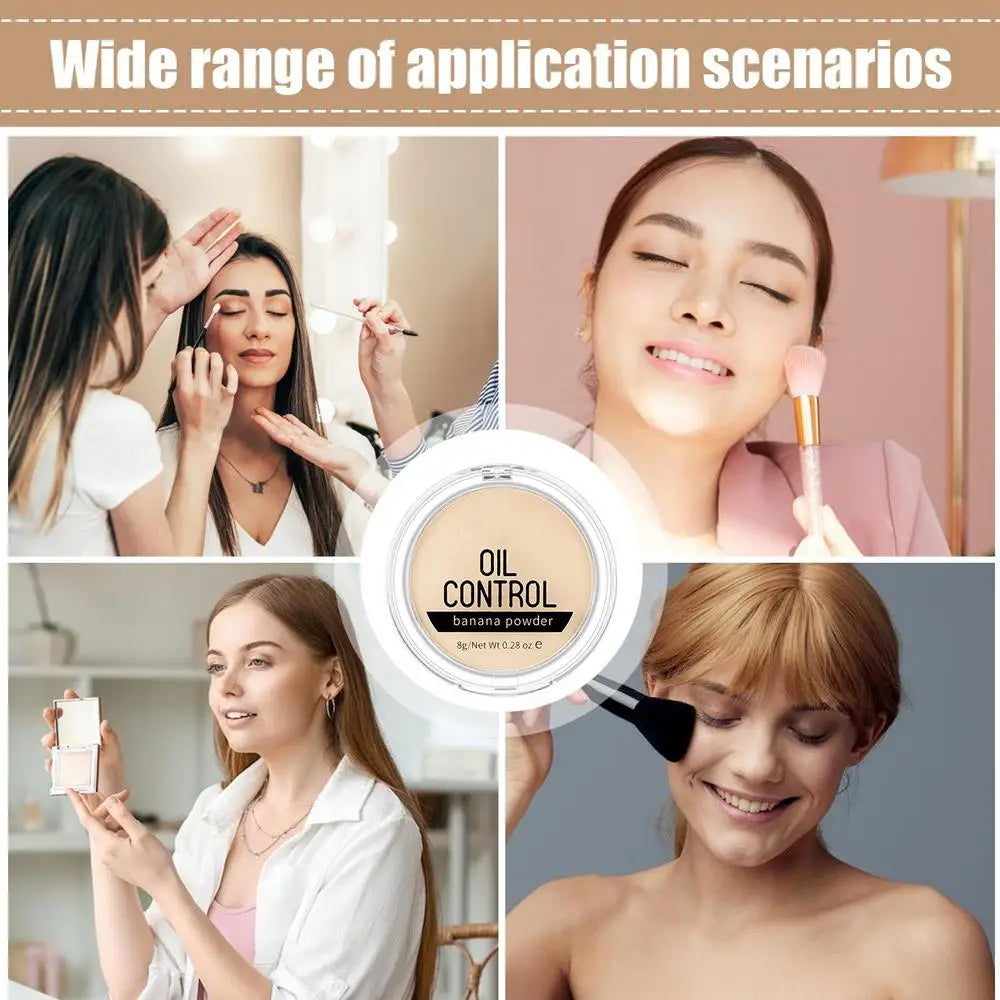 Make Up Face Powder Pressed Powder Brighten Oil-control Nude Makeup Pressed Powder Foundation Makeup Base Cosmetics