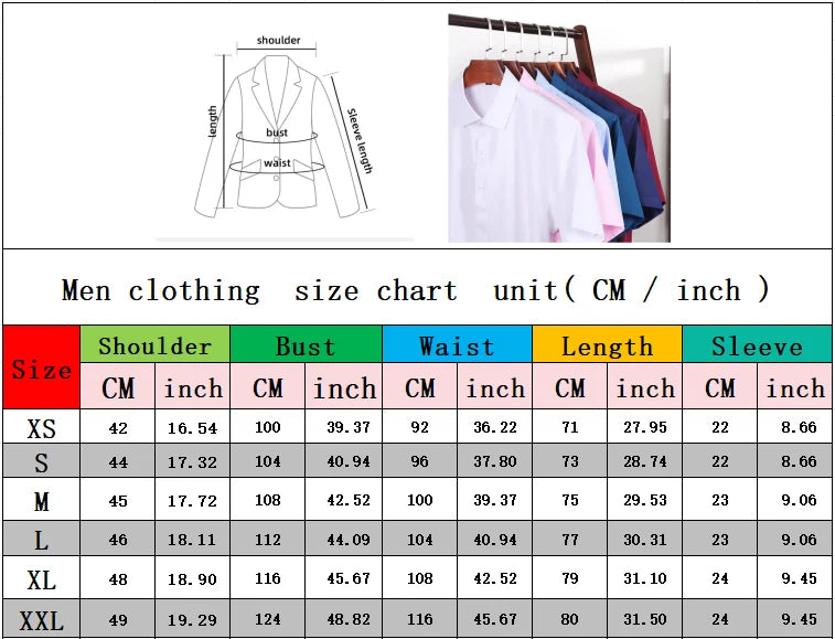 Summer New Male Pure Color Short Sleeve Breathable Shirt White / Navy / Wine Red Men Business Social Dress Shirts