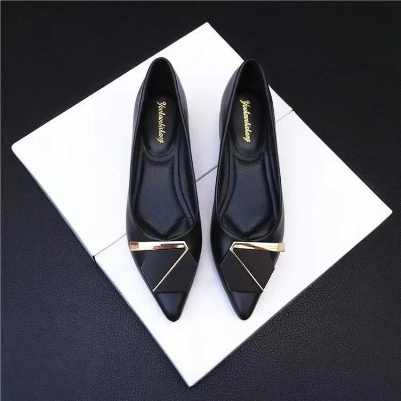 Shoes For Women Office Woman Flats Non Slip Lastest Hot Trendy And Low Price Casual Summer 2025 Quick Delivery Popular