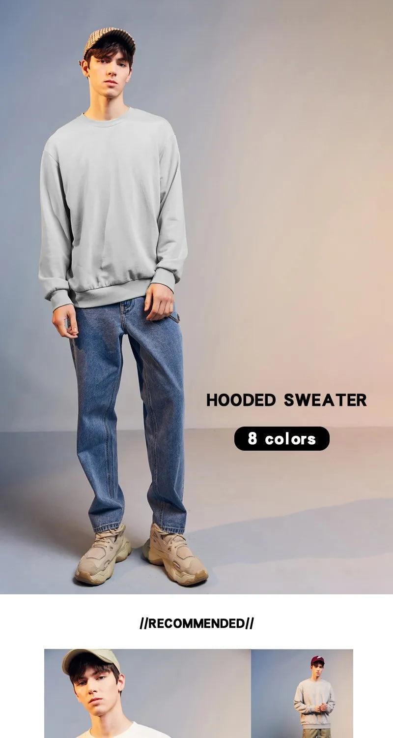 Basketball U S A Streetwear Printing Men Sweatshirt O-Neck Pullover Hoody Fashion Casual Clothing Loose Oversized Tracksuit Man