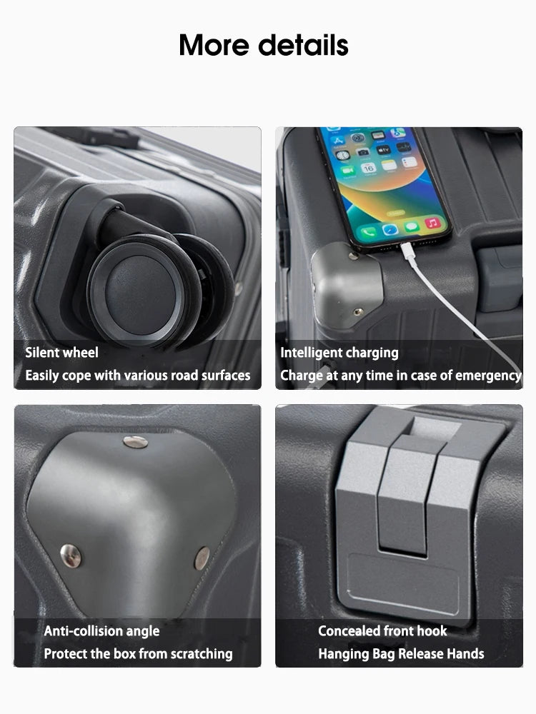 Suitcase Carry On Luggage Holder Hard Shell Rolling Travel Suitcase with Spinner Wheels 20 24 26 28 30 Inch Luggage