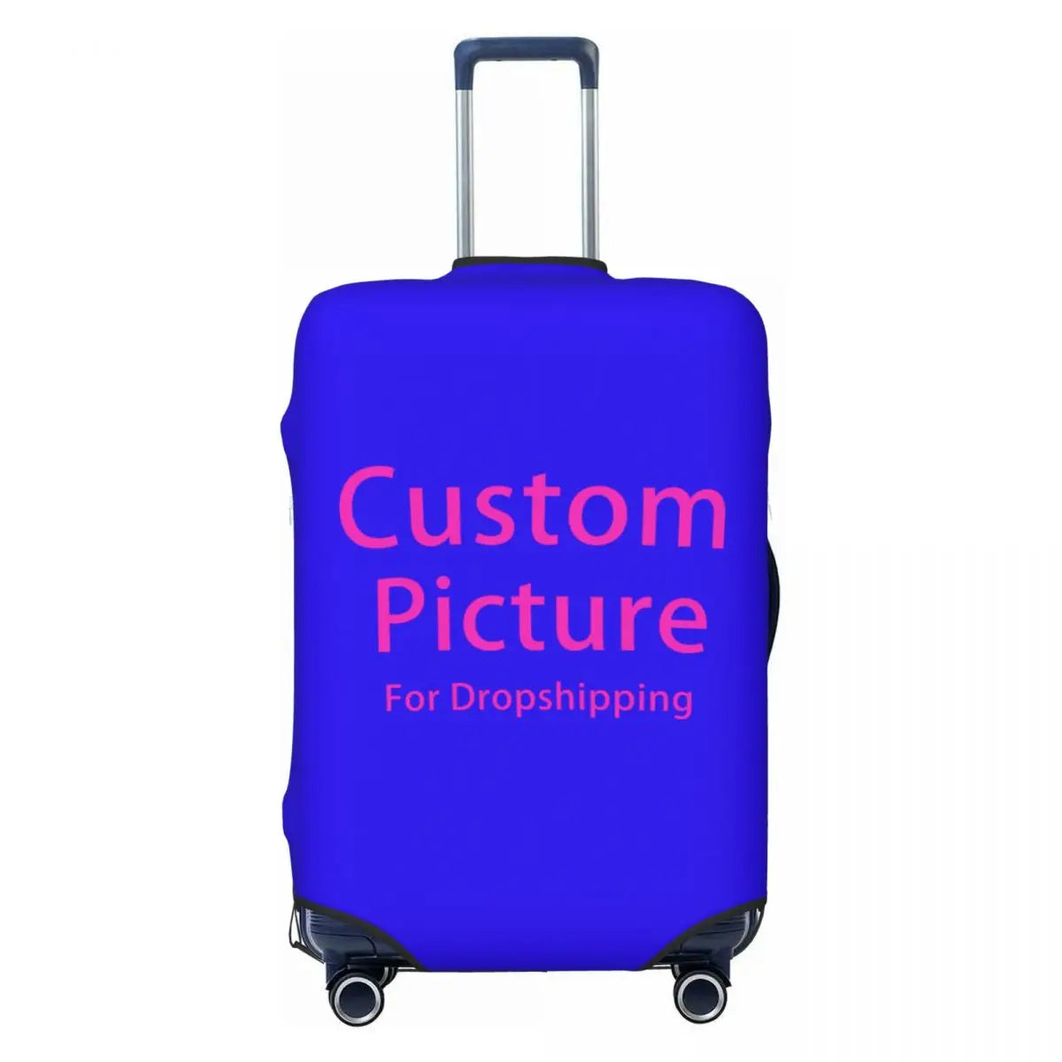 Custom Personalized Custom Photo Logo Luggage Cover Cute Customized DIY Print Suitcase Protector Covers Suit For 18-32 inch