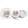 ROXELIS Rose Paste Body Balm Solid Balm Sets Solid Perfume Portable Pocket Balm Perfume Perfect for Travel Use Parfum Women's