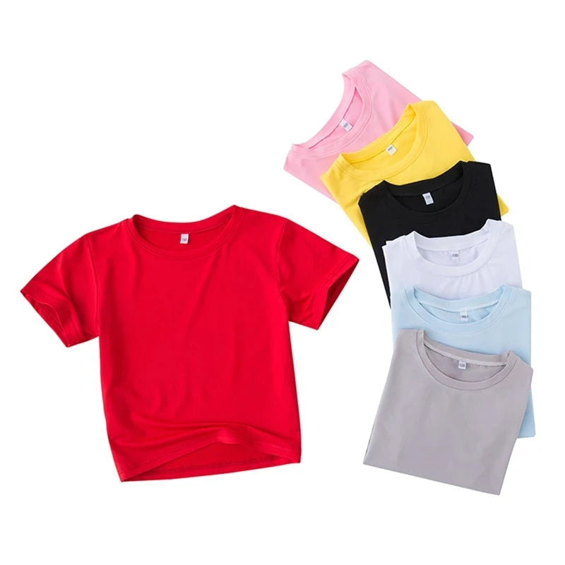 Children's Summer Sets - Boys and girls' 3-13 age group daily wear sports Tshirts,casual short-sleeved shorts,cute gift clothing