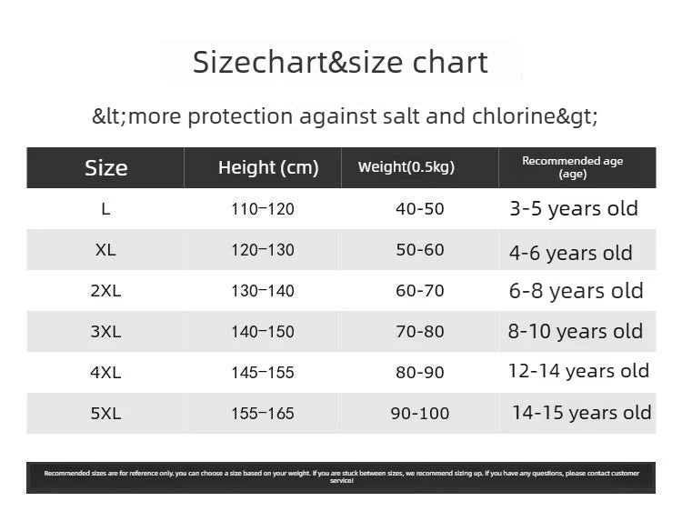 Summer New Girls Swimwear Teen Conservative Two Piece Sports Swimsuit for Developing Youth