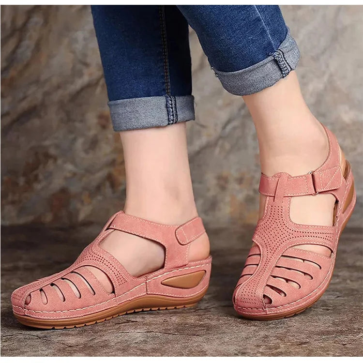 Women Sandals Summer Bunion Corrector Shoes for Women Premium Orthopedic Heels Sandals Wedge Vulcanized Shoes Pantuflas Mujer