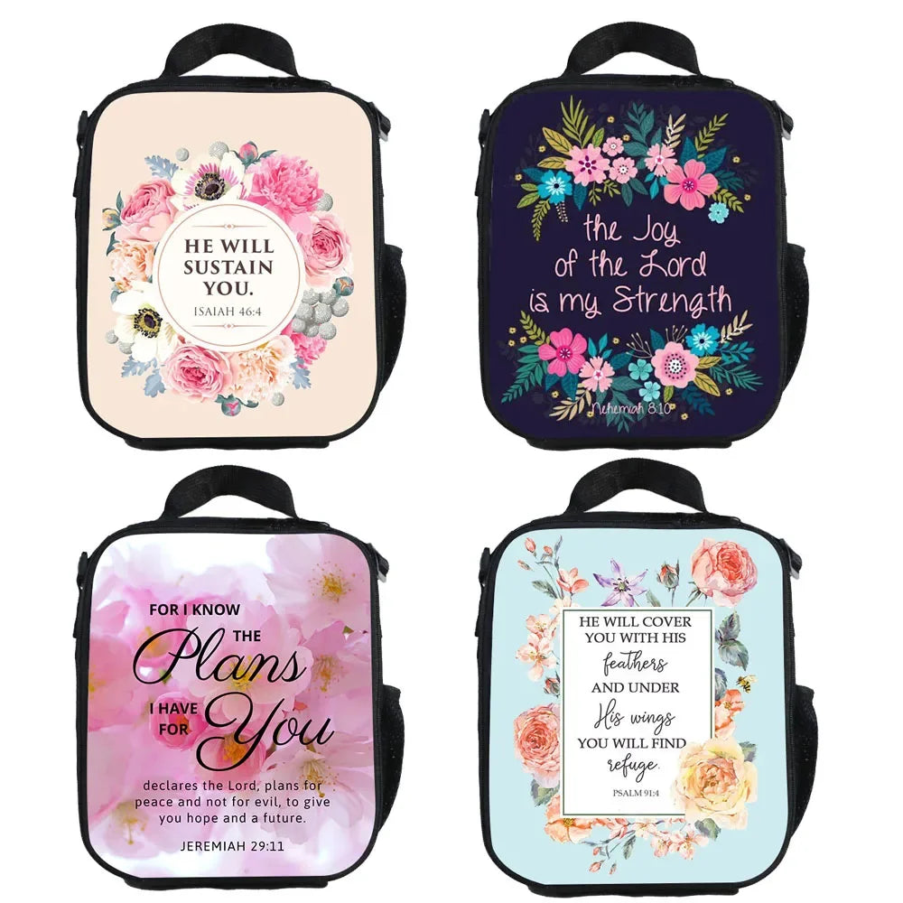 Custom Your Picture / Logo Lunch Bags Personalized Women Backpack Kids Picnic Bag Boys Girls Insulated Lunch Box