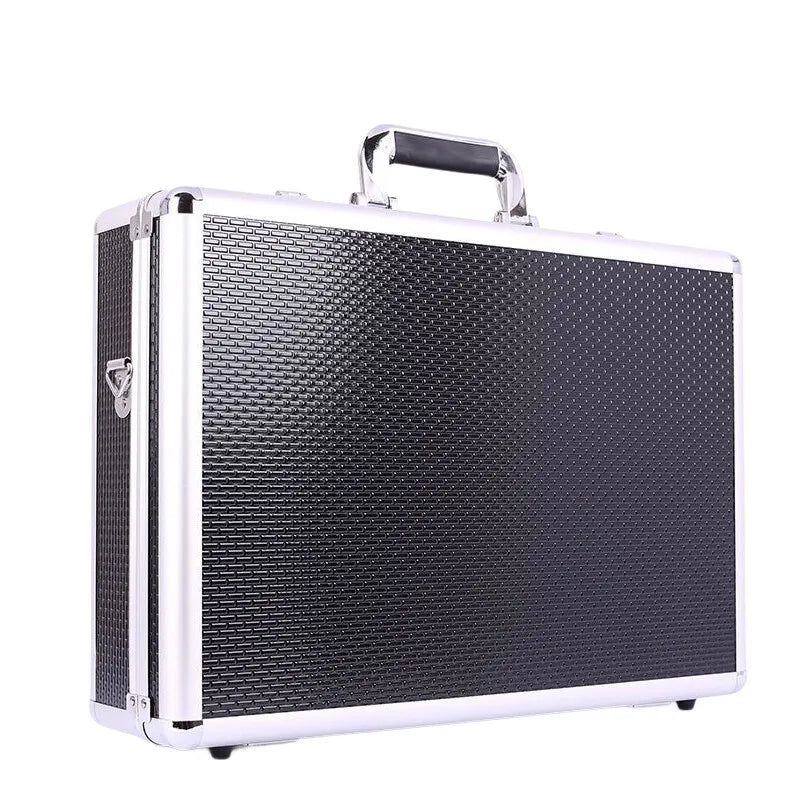 Portable Locking Security Briefcase for Business Travel, Office Documents & Tool Storage - Durable Carry-on Luggage Case