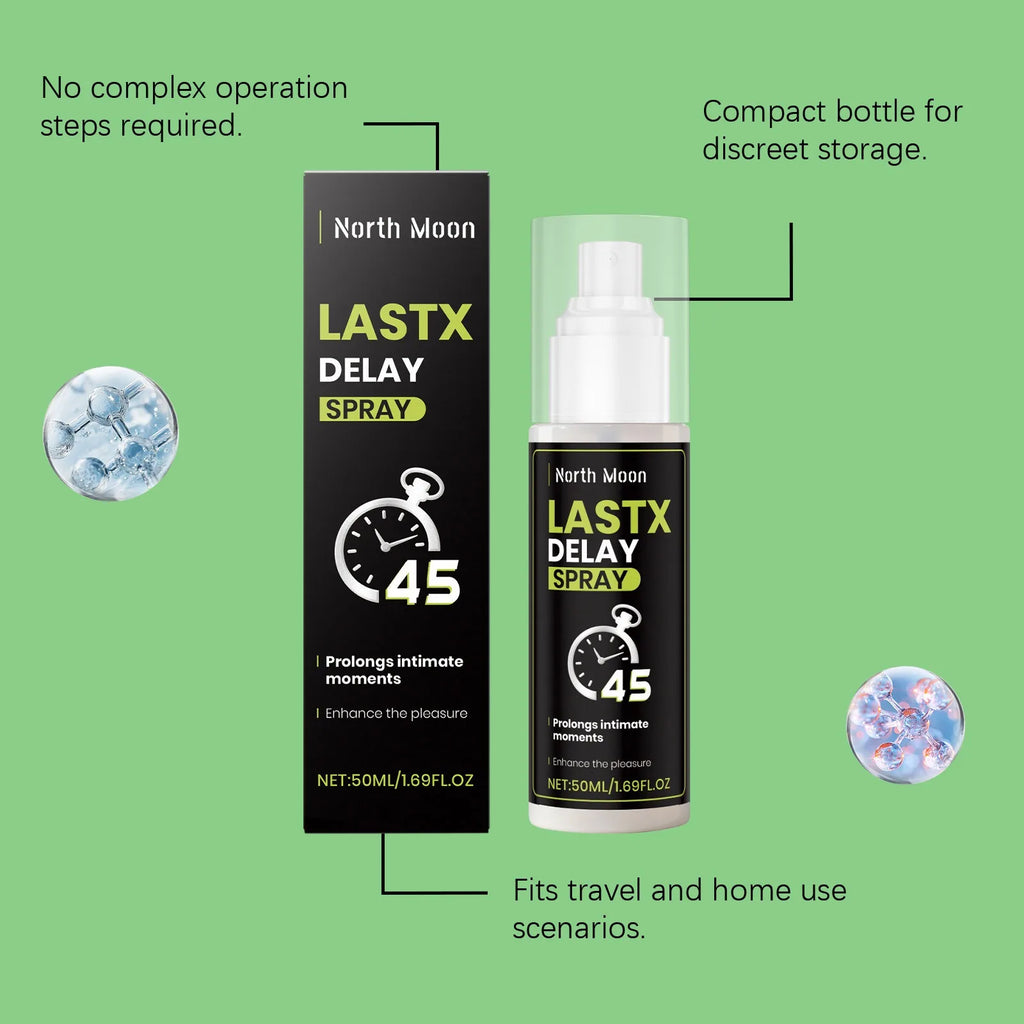 North Moon Herbal Men Body Care Spray Gentle Moisturizing Intimate Caring Reducing Scratch Increasing Energy Private Area Sprays