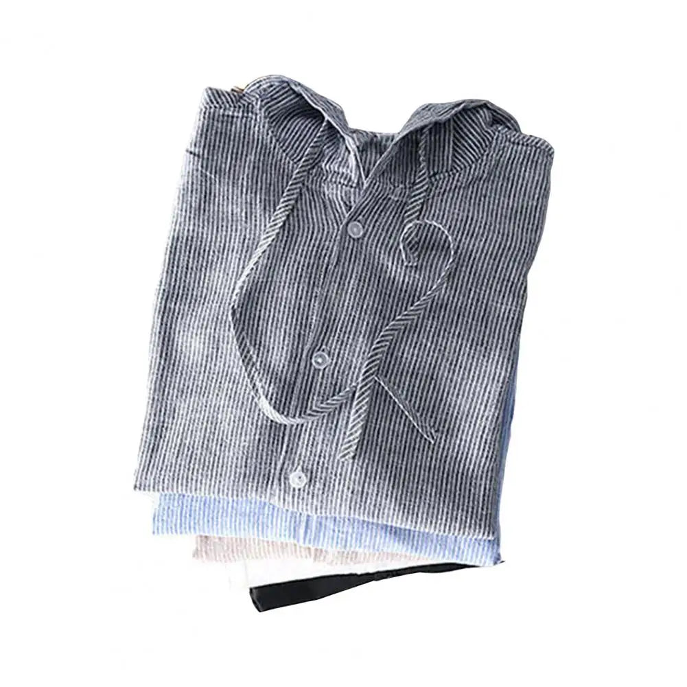 Men Summer Shirt Sun Anti UV Long Sleeve Hooded Drawstring Single breasted Soft Loose Breathable Cardigan Coat Top