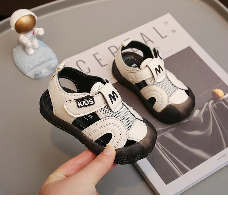 Boy Sandals 2026 summer New Baby Walking Shoes Soft Sole Girls' Sandals Mesh Shoes Children's Sandals Versatile Children's Shoes