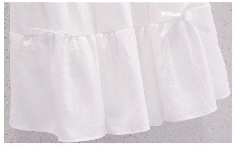 Summer Teenage Girls Clothes Set Children O-Neck Tshirt and Mid Skirt Suit Student School Short Sleeve Top Bottom Outfits