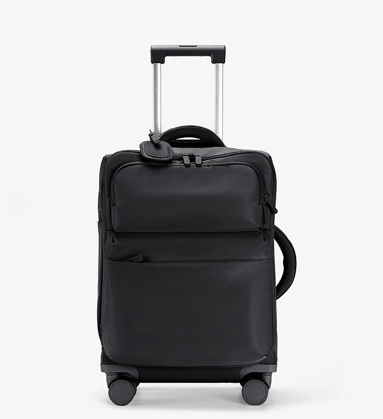 Luggage trolley case, women's 2025 new boarding box, 20 inch ultra light cloth luggage, password travel box, universal wheel