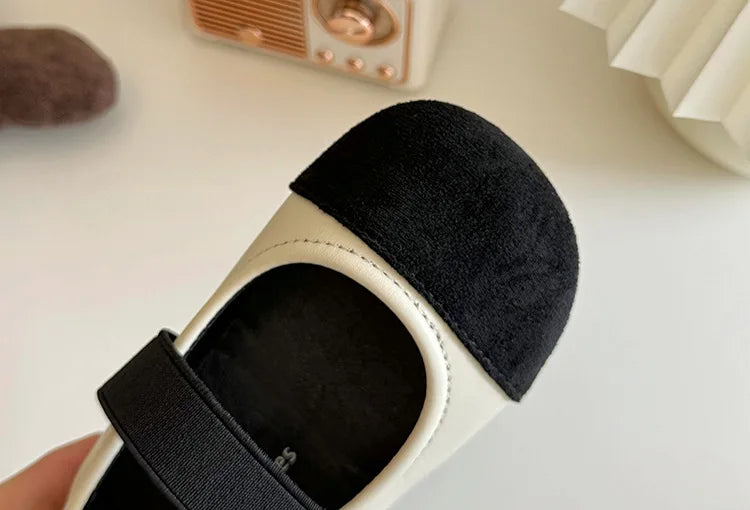 Girl Leather Shoes 2025 Autumn New Brand Girl Shoes French Princess Shoe Elegant Mary Jane Shoe Soft Sole Party Dresses for Girl