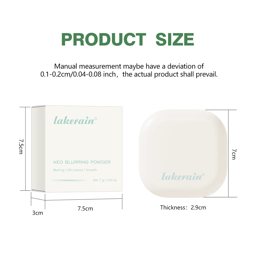 Neo Blurring Powder Setting powder Korean Oil-Control Compact with Pore Blurring Smoothing Finish Water proof Makeup