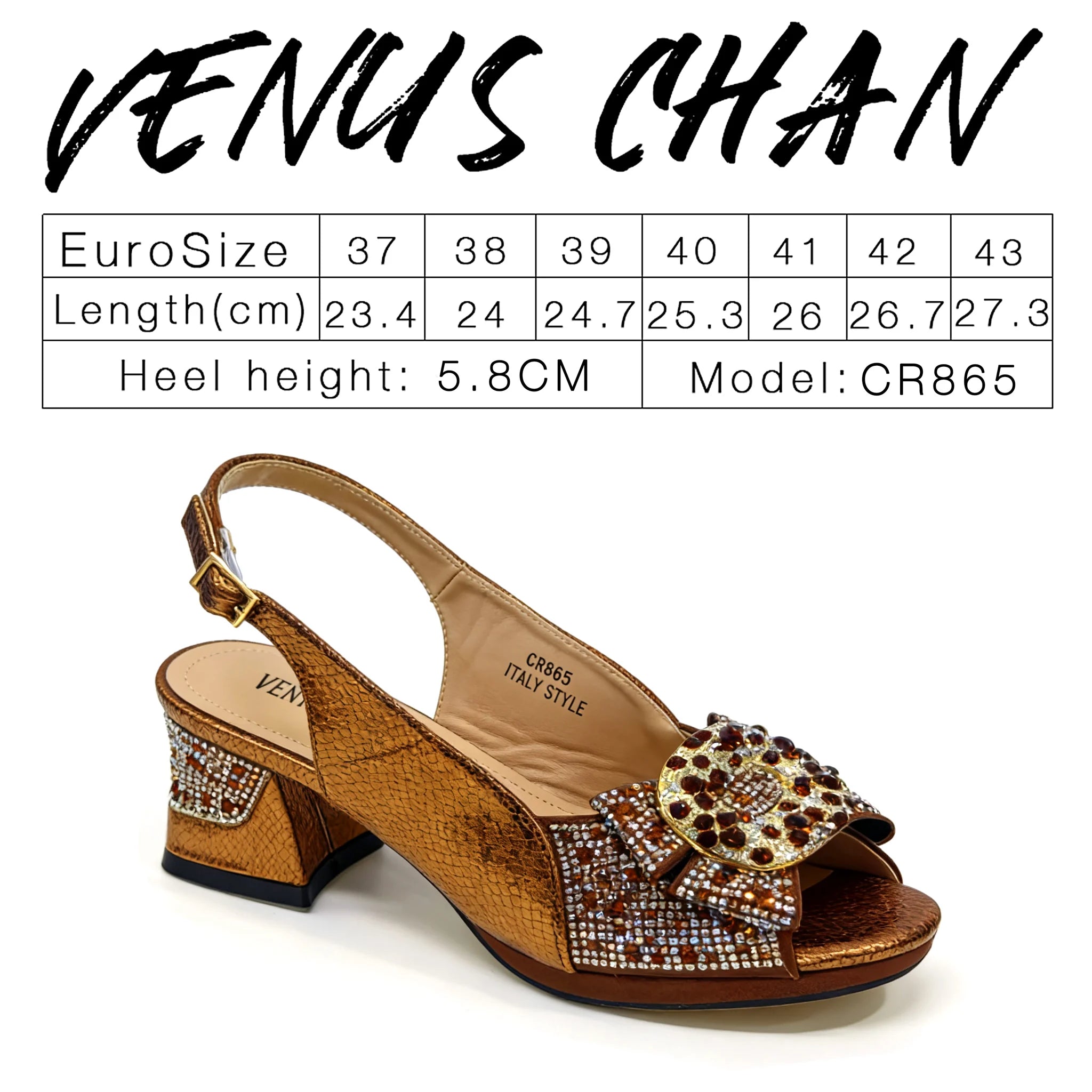 Nigeria Design Open Toe High Heels & Bag Set Gold Color blocking Hot Rhinestones Fashion Elegant Sexy High Heels