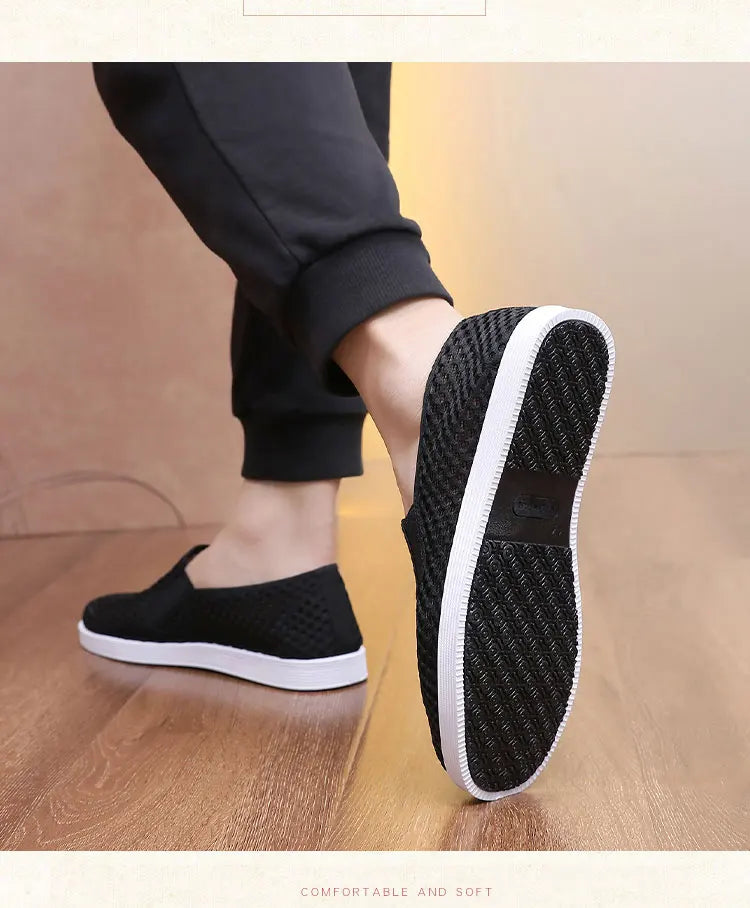 Men's Casual Sneakers Summer Breathable Mesh Lightweight Cheap Free Shipping Shoes