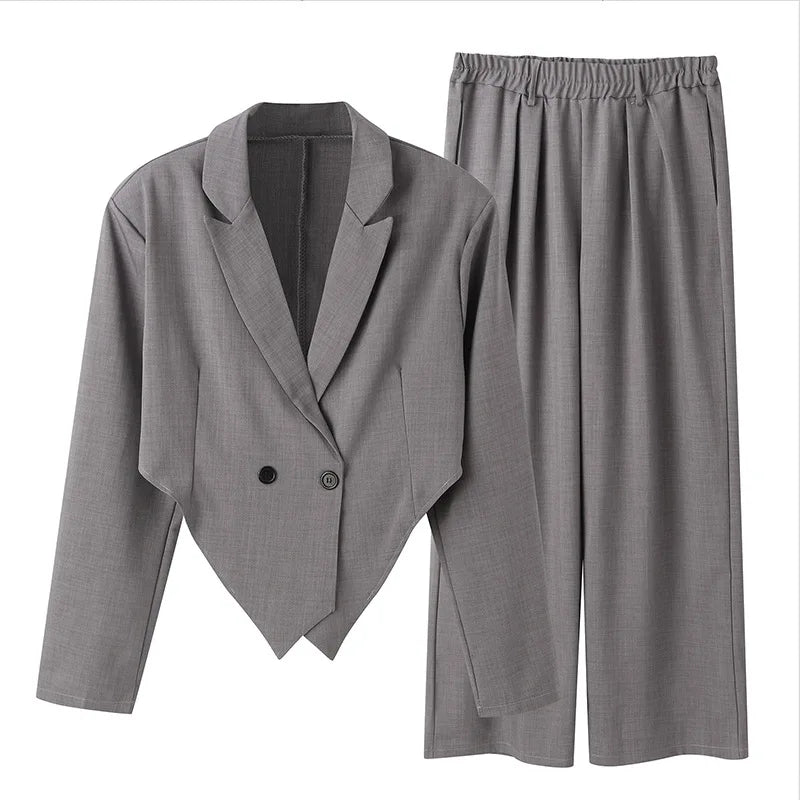 New Men's Vintage Lapel Suit Jackets and Trousers Sets Two Piece Luxury Club Party Wear Men's Outfits Fashion 2 Piece Pants Sets